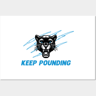 Keep Pounding Posters and Art